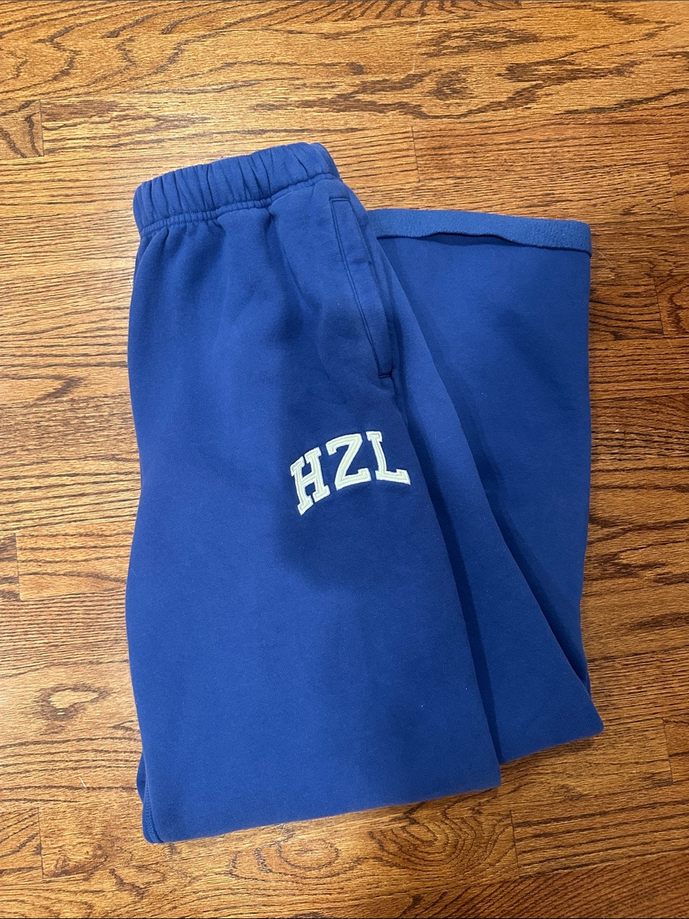 hazel Royal Blue HZL Logo Joggers